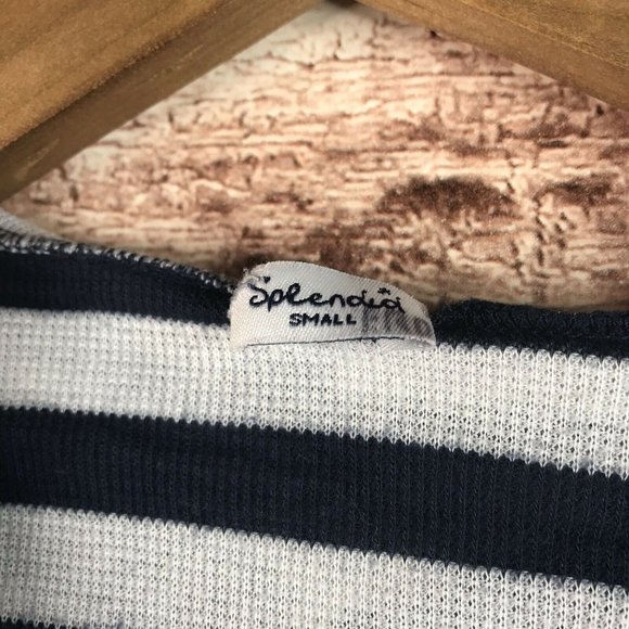 🐙 Splendid Striped Hooded Blouse - Picture 5 of 5